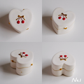 Bow-knot Cherry Gold Dot Box