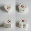Bow-knot Cherry Gold Dot Box